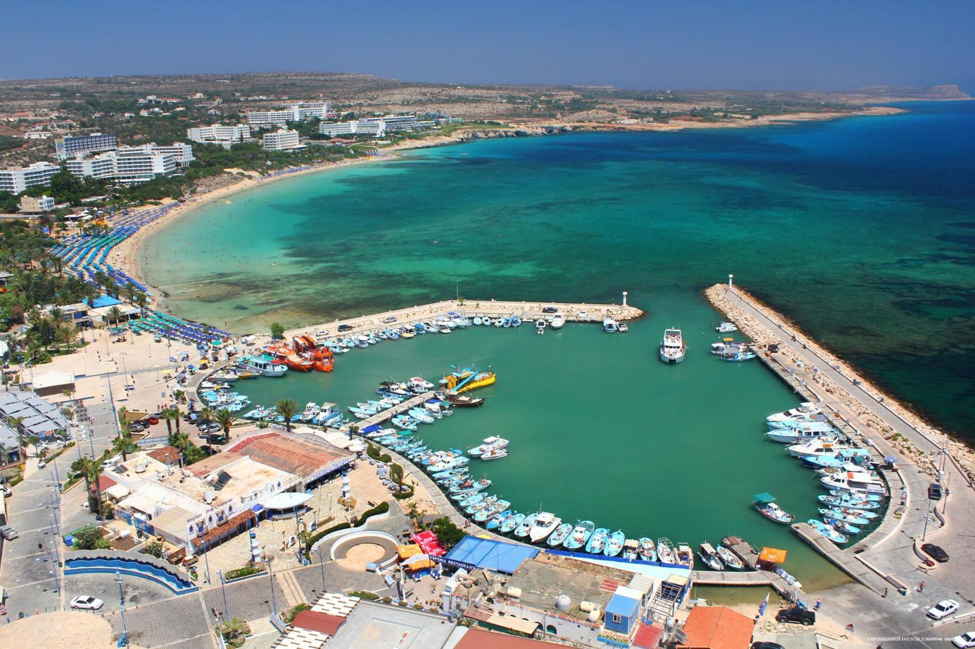 Marina Hotel Ayia Napa Bagian luar foto
