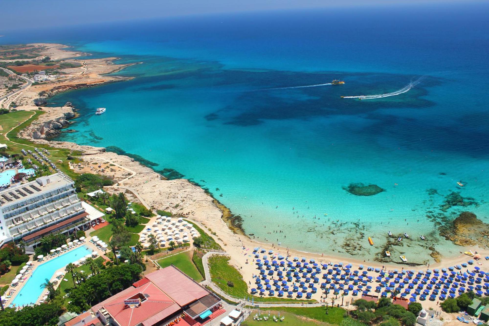 Marina Hotel Ayia Napa Bagian luar foto