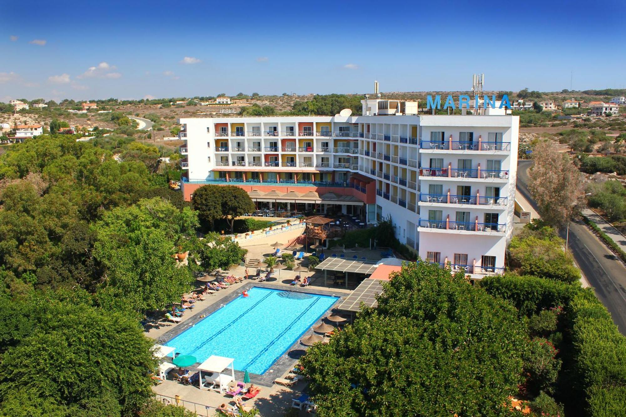 Marina Hotel Ayia Napa Bagian luar foto